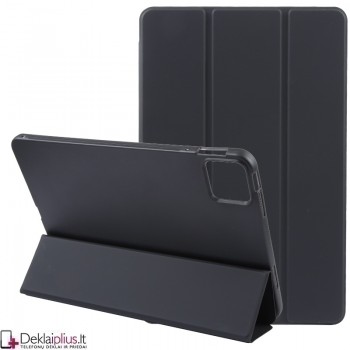 Smart soft dirbtinės odos dėklas - juodas (Xiaomi Pad 7/Pad 7 Pro/Pad 8/Pad 8 Pro)